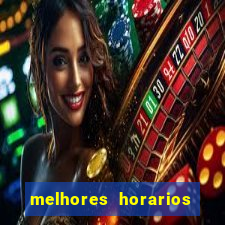 melhores horarios pagantes fortune tiger